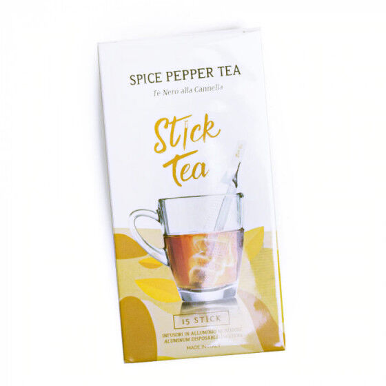 Stick Tea Herbata czarna z przyprawami i cynamonem „Spice Pepper Tea“, 15 szt.