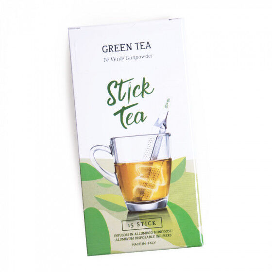 Stick Tea Herbata zielona „Gunpowder Green Tea“, 15 szt.