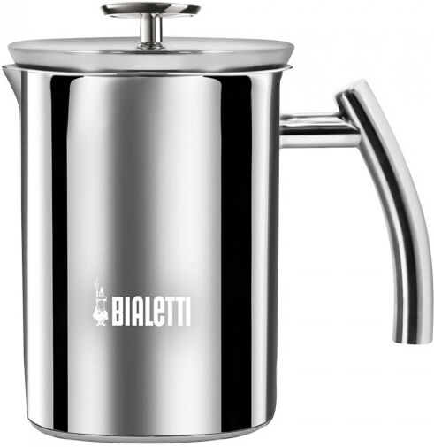 Bialetti Ręczny spieniacz do mleka Bialetti „Cappuccinatore Acciaio”, 330 ml