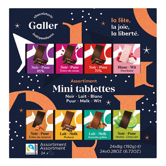 Galler Pudełko prezentowe Galler „Mini Tablets Collection Limited Edition“, 24 szt.