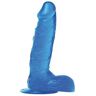 TOYZ4Lovers Dildo Żelowe Prawdziwa Rozkosz 19cm Niebieski   100% ORYGINAŁ  DYSKRETNA PRZESYŁKA