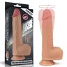 LoveToy Podwójny Silikon WIbrator z Rotacją Nature Cock Anthony 21,5cm Cielisty   100% ORYGINAŁ  DYSKRETNA PRZESYŁKA