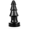 All Black (SP) Gigantyczne Stopniowane Dildo Analne All Black 40cm Czarny   100% ORYGINAŁ  DYSKRETNA PRZESYŁKA