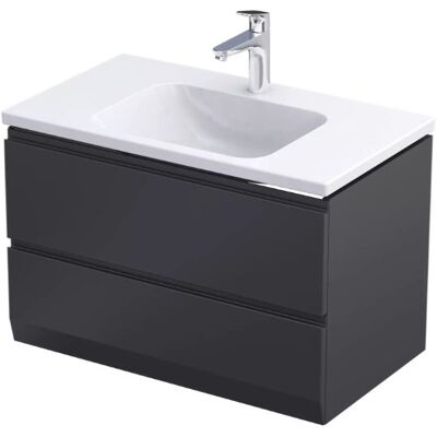 Oristo Brylant szafka podumywalkowa wisząca 79x50x45 czarny mat OR36-SD2S-80-8-V3 Oristo Brylant szafka podumywalkowa wisząca 79x50x45 czarny mat OR36-SD2S-80-8-V3