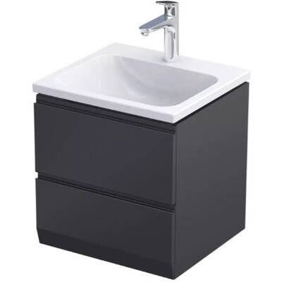 Oristo Brylant szafka podumywalkowa wisząca 49x50x45 czarny mat OR36-SD2S-50-8-V3 Oristo Brylant szafka podumywalkowa wisząca 49x50x45 czarny mat OR36-SD2S-50-8-V3