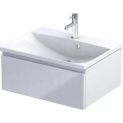 Oristo Brylant szafka podumywalkowa wisząca 60x25x45 biały połysk OR36-SD1S-60-1 Oristo Brylant szafka podumywalkowa wisząca 60x25x45 biały połysk OR36-SD1S-60-1