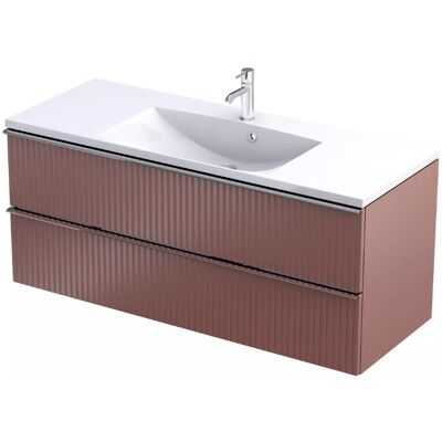 Oristo Etna szafka podumywalkowa wisząca Ryflowana 120x50x45 ceglany mat OR52-SD2S-120-19R Oristo Etna szafka podumywalkowa wisząca Ryflowana 120x50x45 ceglany mat OR52-SD2S-120-19R