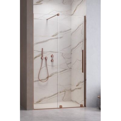 Radaway Furo Brushed Copper DWJ drzwi prysznicowe 150cm lewe szczotkowana miedź 10107772-93-01L/10110730-01-01 Radaway Furo Brushed Copper DWJ drzwi prysznicowe 150cm lewe szczotkowana miedź 10107772-93-01L/10110730-01-01