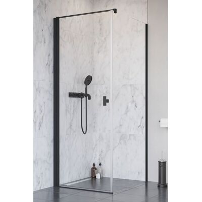 Radaway Nes Black Kdj I drzwi 90cm lewe czarny mat/szkło przejrzyste 10022090-54-01L Radaway Nes Black Kdj I drzwi 90cm lewe czarny mat/szkło przejrzyste 10022090-54-01L