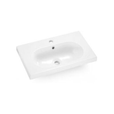 Bathco umywalka blatowa dolomitowa Ice 60x35 cm 0516 Bathco umywalka blatowa dolomitowa Ice 60x35 cm 0516