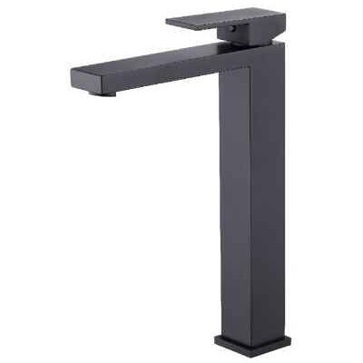 Besco Varium I bateria umywalkowa wysoka czarny mat BU-VI-CZ Besco Varium I bateria umywalkowa wysoka czarny mat BU-VI-CZ