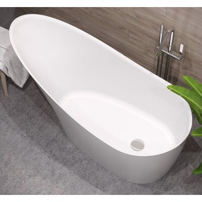 Sanitti Cinque wanna wolnostojąca 150x70 + syfon klik-klak biała 11050000 ** RABAT W KOSZYKU ** Sanitti Cinque wanna wolnostojąca 150x70 + syfon klik-klak biała 11050000 ** RABAT W KOSZYKU **
