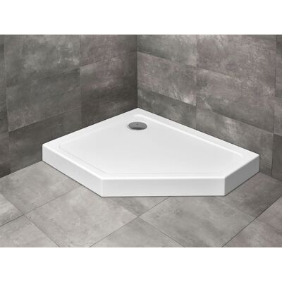Radaway Doros PT E Compact brodzik pięciokątny 100x90cm lewy z obudową SDRPTP1090-05L Radaway Doros PT E Compact brodzik pięciokątny 100x90cm lewy z obudową SDRPTP1090-05L