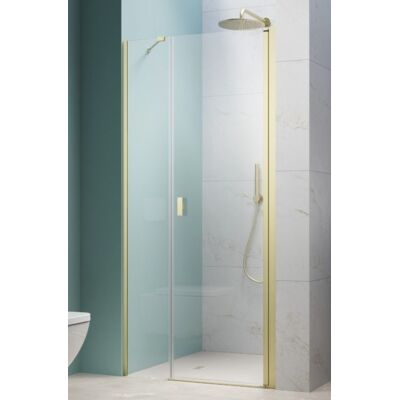 Radaway Nes Brushed Light Gold Dws Drzwi wnękowe 90cm prawe szczotkowane jasne złoto szkło przejrzyste 10028090-98-01R Radaway Nes Brushed Light Gold Dws Drzwi wnękowe 90cm prawe szczotkowane jasne złoto szkło przejrzyste 10028090-98-01R