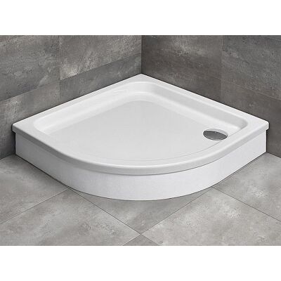 Radaway Brodzik półokrągły Siros A 80x80 na podstawie styropianowej SBA8817-1 __DARMOWA DOSTAWA__ Radaway Brodzik półokrągły Siros A 80x80 na podstawie styropianowej SBA8817-1 __DARMOWA DOSTAWA__