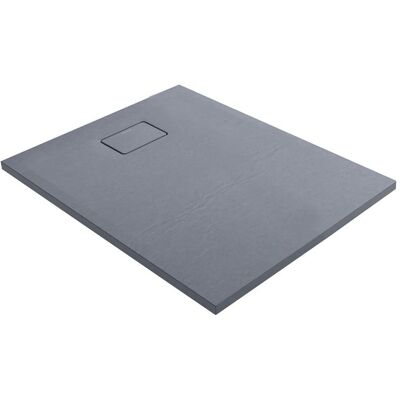 Oltens Bergytan brodzik prostokątny 120x70 cm RockSurface szary beton 15102700 Oltens Bergytan brodzik prostokątny 120x70 cm RockSurface szary beton 15102700