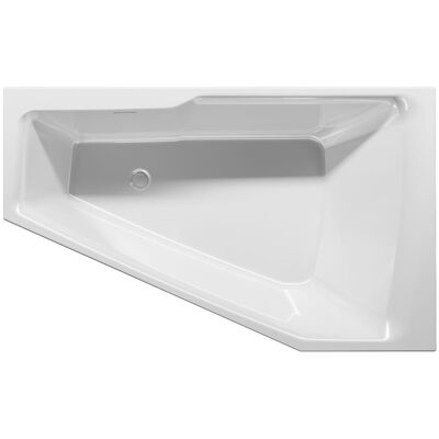Riho Rethink Space 180x110cm wanna asymetryczna + syfon lewa B116001005 Riho Rethink Space 180x110cm wanna asymetryczna + syfon lewa B116001005