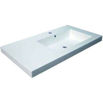 Bathco umywalka blatowa Castro 100x45 cm 0542 Bathco umywalka blatowa Castro 100x45 cm 0542