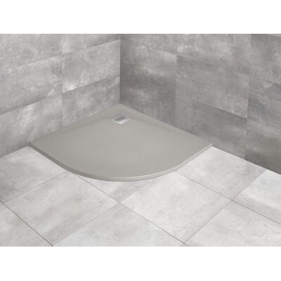 Radaway Kyntos A brodzik półokrągły 80x80cm cemento HKA8080-74 Radaway Kyntos A brodzik półokrągły 80x80cm cemento HKA8080-74