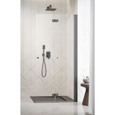 Radaway Nes 6 Brushed GunMetal KDD B kabina walk-in 100cm prawa szczotkowany grafit szkło przejrzyste 10024100-92-01R Radaway Nes 6 Brushed GunMetal KDD B kabina walk-in 100cm prawa szczotkowany grafit szkło przejrzyste 10024100-92-01R