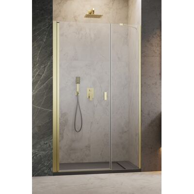 Radaway Nes Dws Brushed Gold drzwi wnękowe 120cm lewe szczotkowane złoto 10028120-99-01L Radaway Nes Dws Brushed Gold drzwi wnękowe 120cm lewe szczotkowane złoto 10028120-99-01L