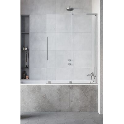Radaway Furo Brushed Nickel SL PND II parawan nawannowy 110cm prawy szczotkowany nikiel 10309588-91-01R/10112544-01-01 Radaway Furo Brushed Nickel SL PND II parawan nawannowy 110cm prawy szczotkowany nikiel 10309588-91-01R/10112544-01-01