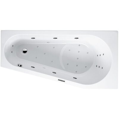 Wanna akrylowa Riho Delta z systemem Joy - 150x80x48cm Wanna akrylowa Riho Delta z systemem Joy - 150x80x48cm