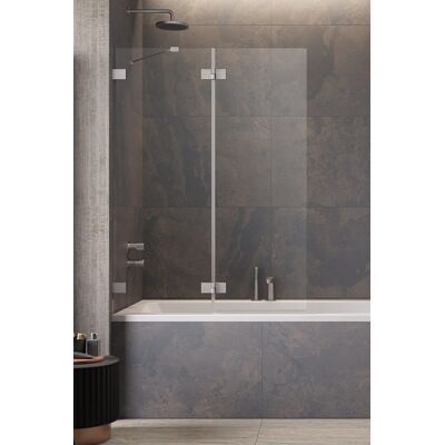 Radaway Essenza Pro Brushed Nickel Pnd II parawan nawannowy 100cm lewy szczotkowany nikiel 10102100-91-01L Radaway Essenza Pro Brushed Nickel Pnd II parawan nawannowy 100cm lewy szczotkowany nikiel 10102100-91-01L