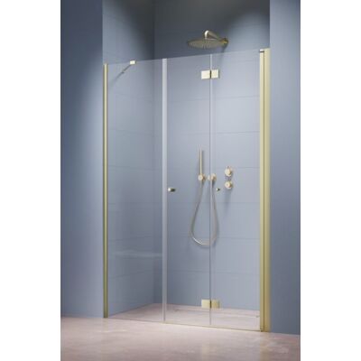 Radaway Nes Brushed Light Gold DWSB Drzwi wnękowe 90cm W1 prawe szczotkowane jasne złoto szkło przejrzyste 10044650-98-01R/10045250-01-01 Radaway Nes Brushed Light Gold DWSB Drzwi wnękowe 90cm W1 prawe szczotkowane jasne złoto szkło przejrzyste 10044650-98-01R/10045250-01-01
