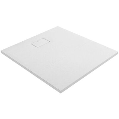 Oltens Bergytan brodzik prostokątny 100x90 cm RockSurface biały 15101000 Oltens Bergytan brodzik prostokątny 100x90 cm RockSurface biały 15101000