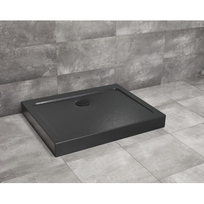Radaway Doros D Compact Stone brodzik 130x90 czarny SDRD1390-05-54S Radaway Doros D Compact Stone brodzik 130x90 czarny SDRD1390-05-54S