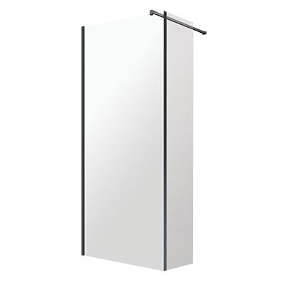 Omnires Marina Kabina prysznicowa typu walk-in ze ścianką boczną 90x200 cm przejrzyste profil czarny MA9030BLTR **ZAPYTAJ O RABAT!** Omnires Marina Kabina prysznicowa typu walk-in ze ścianką boczną 90x200 cm przejrzyste profil czarny MA9030BLTR **ZAPYTAJ O RABAT!**