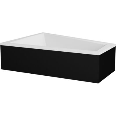 Besco - Intima Duo OAID-170-NSC - Black Matte - Left/Right - Tub enclosure Besco - Intima Duo OAID-170-NSC - Black Matte - Left/Right - Tub enclosure
