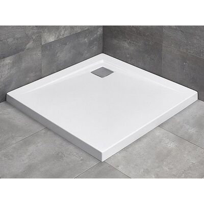 Radaway Brodzik kwadratowy Argos C 100x100x5,5 cm 4AC1010-01 __DARMOWA DOSTAWA__ Radaway Brodzik kwadratowy Argos C 100x100x5,5 cm 4AC1010-01 __DARMOWA DOSTAWA__