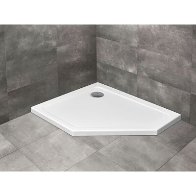 Radaway Doros PT E brodzik pięciokątny lewy 100x80cm SDRPT1080-01L Radaway Doros PT E brodzik pięciokątny lewy 100x80cm SDRPT1080-01L