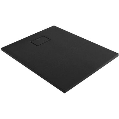 Oltens Prostokątny Brodzik RockSurface - Czarny Mat Oltens Prostokątny Brodzik RockSurface - Czarny Mat
