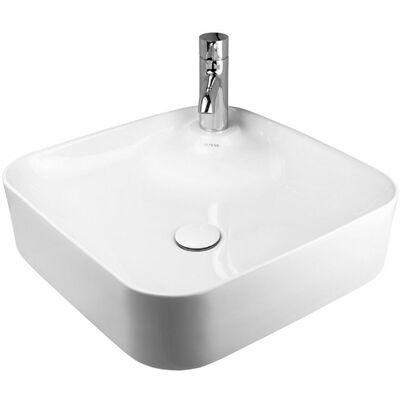 Oltens Lysake umywalka 42 cm nablatowa 41308000 Oltens Lysake umywalka 42 cm nablatowa 41308000