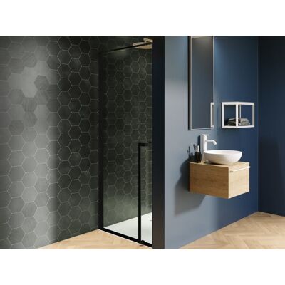 Riho Czarna Mat Lucid Drzwi Prysznicowe - 900x2000 mm - Typ Prysznic Riho Czarna Mat Lucid Drzwi Prysznicowe - 900x2000 mm - Typ Prysznic