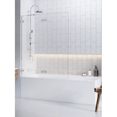 Radaway Euphoria Pnd II parawan nawannowy 130cm lewy szkło przejrzyste 10008130-01-01L Radaway Euphoria Pnd II parawan nawannowy 130cm lewy szkło przejrzyste 10008130-01-01L