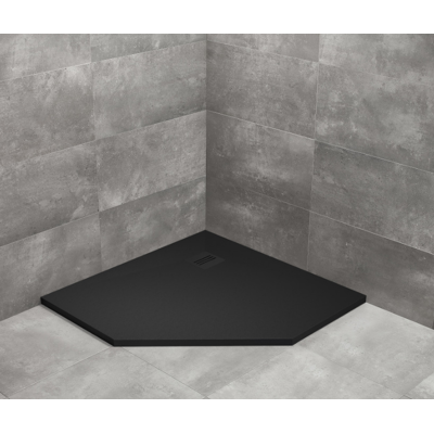 Radaway Kyntos PT brodzik pięciokątny 80x80x3cm czarny HKPT8080-54 Radaway Kyntos PT brodzik pięciokątny 80x80x3cm czarny HKPT8080-54