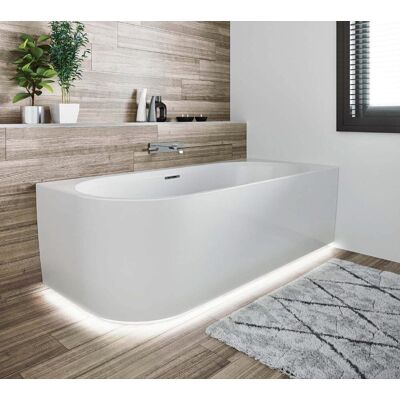 Riho Desire Corner LED wanna asymetryczna z oświetleniem lewa 170x77cm B157002005 Riho Desire Corner LED wanna asymetryczna z oświetleniem lewa 170x77cm B157002005