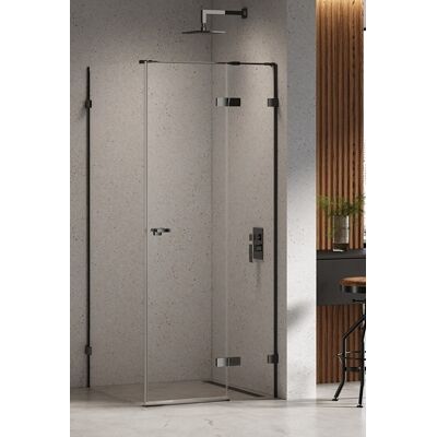 New Trendy Eventa Black Chrome kabina prysznicowa prostokątna 110x90x200 cm prawa przejrzyste czarny połysk EXK-6195 New Trendy Eventa Black Chrome kabina prysznicowa prostokątna 110x90x200 cm prawa przejrzyste czarny połysk EXK-6195