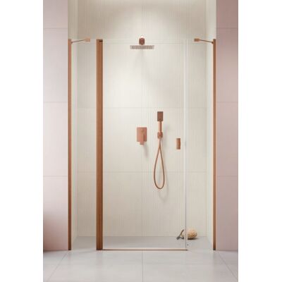 Radaway Nes Brushed Copper Dwjs drzwi wnękowe 140cm lewe szczotkowana miedź szkło przejrzyste 10038140-93-01L Radaway Nes Brushed Copper Dwjs drzwi wnękowe 140cm lewe szczotkowana miedź szkło przejrzyste 10038140-93-01L