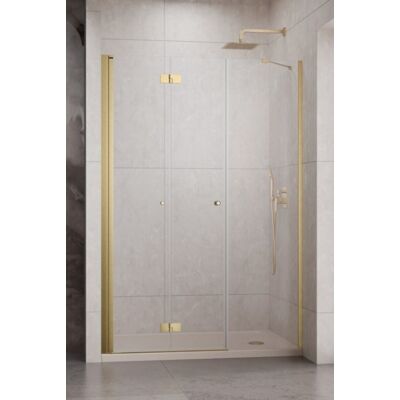 Radaway Nes Brushed Gold DWSB drzwi wnękowe 100cm W1 lewe złoto szczotkowane szkło przejrzyste 10044750-99-01L/10045250-01-01 Radaway Nes Brushed Gold DWSB drzwi wnękowe 100cm W1 lewe złoto szczotkowane szkło przejrzyste 10044750-99-01L/10045250-01-01