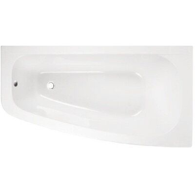 Besco Luna 150x80cm Wanna - Mat Czarny, Model WAL-150-NP/OAL-150-NPC Besco Luna 150x80cm Wanna - Mat Czarny, Model WAL-150-NP/OAL-150-NPC