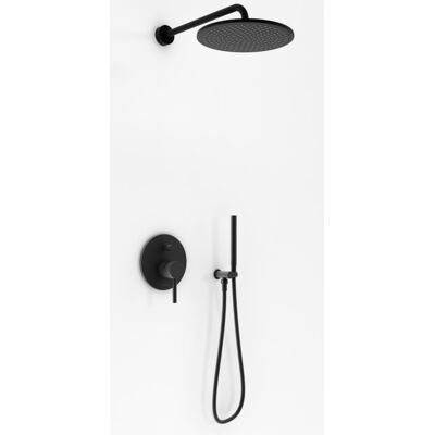 Kohlman Roxin Black zestaw prysznicowy z deszczownicą 30 cm czarny półmat QW210RBR30 **ZAPYTAJ O RABAT!** Kohlman Roxin Black zestaw prysznicowy z deszczownicą 30 cm czarny półmat QW210RBR30 **ZAPYTAJ O RABAT!**
