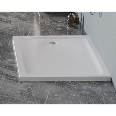 New Trendy Mild Satin Brodzik akrylowy prostokątny 160x80x4,5 cm biały mat B-0658 New Trendy Mild Satin Brodzik akrylowy prostokątny 160x80x4,5 cm biały mat B-0658