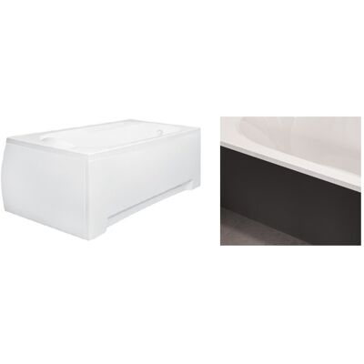 Besco - OAP-130UNIC - 130x70 cm - czarny mat - Obudowa do wanny Besco - OAP-130UNIC - 130x70 cm - czarny mat - Obudowa do wanny