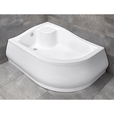 Radaway Brodzik półokrągły Korfu E 100x80 lewy 4E81400-03L __DARMOWA DOSTAWA__ Radaway Brodzik półokrągły Korfu E 100x80 lewy 4E81400-03L __DARMOWA DOSTAWA__