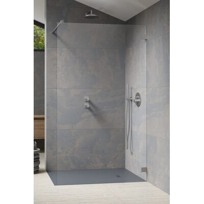 Radaway Essenza Pro Brushed Nickel 120x200 kabina Walk-in szczotkowany nikiel 10103120-91-01 Radaway Essenza Pro Brushed Nickel 120x200 kabina Walk-in szczotkowany nikiel 10103120-91-01